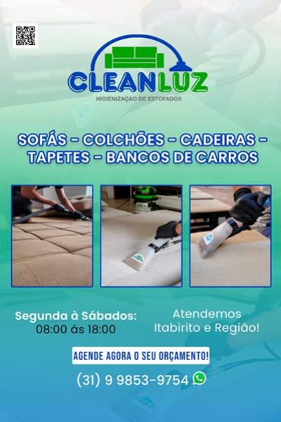CLEAN LUZ - Higienização  Itabirito MG