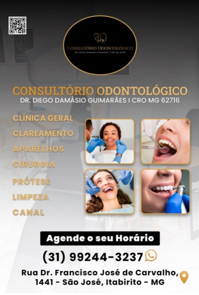 Consultório Odontológico - Dr. Diego Damásio Guimarães Itabirito MG