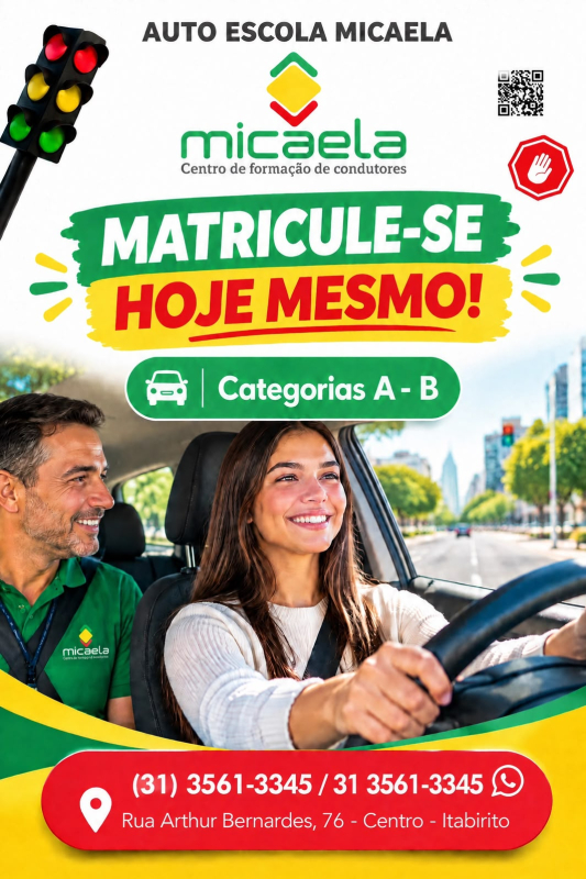 AUTO ESCOLA MICAELA Itabirito MG