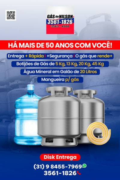 GÁS DO NILSON Itabirito MG
