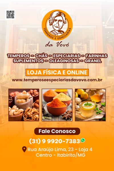 TEMPEROS E ESPECIARIAS DA VOVÓ Itabirito MG