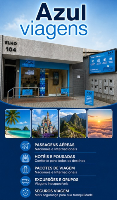 AZUL VIAGENS Itabirito MG