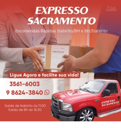 FRETES SACRAMENTO  Itabirito MG