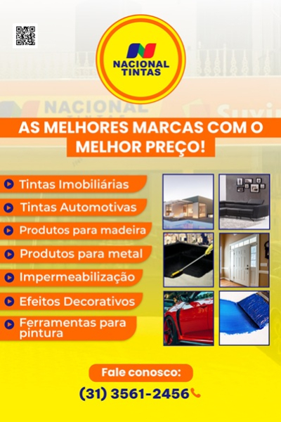 NACIONAL TINTAS ITABIRITO  Itabirito MG