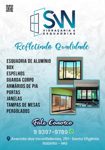 SW VIDRAÇARIA - ESQUADRIA  Itabirito MG