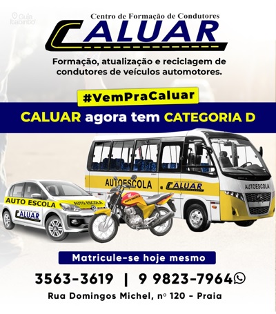 CALUAR - Centro de Formação de Condutores Itabirito MG