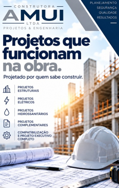 AMUI – PROJETOS & ENGENHARIA  Itabirito MG