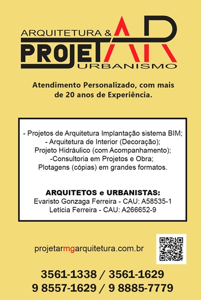 ProjetAR - Arquitetura e Urbanismo LTDA Itabirito MG
