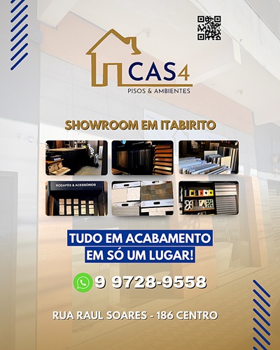 CAS4 - Pisos & Ambientes  Itabirito MG