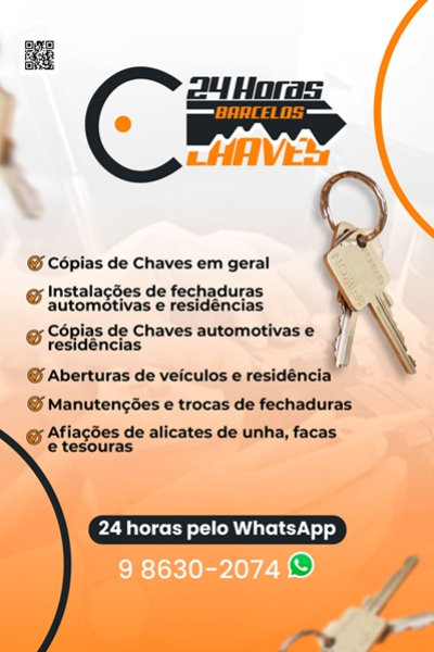 BARCELOS CHAVES - 24 Horas Itabirito MG