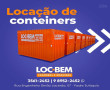 Containners almoxarifado de 3 e 6 metros